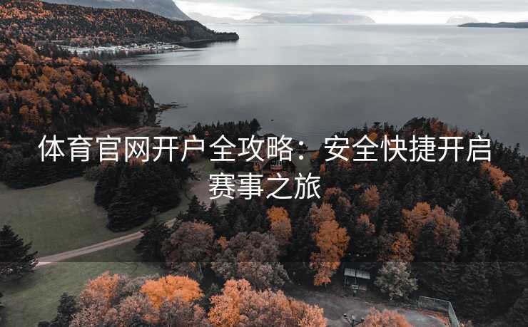 体育官网开户全攻略：安全快捷开启赛事之旅